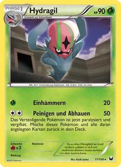 Hydragil, Karte 11 aus Erforscher der Finsternis