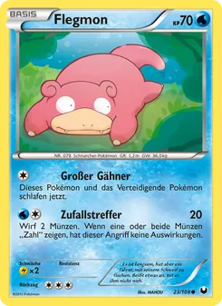 Flegmon, Karte 23 aus Erforscher der Finsternis