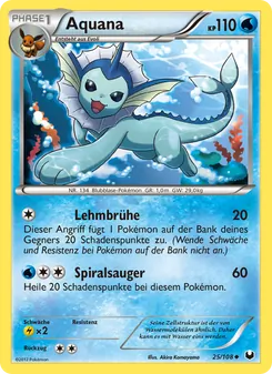 Aquana, Karte 25 aus Erforscher der Finsternis