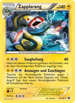 Zapplarang, Karte 47 aus Erforscher der Finsternis