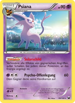 Psiana, Karte 48 aus Erforscher der Finsternis