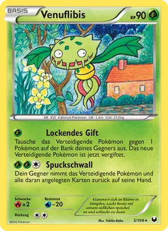 Venuflibis, Karte 5 aus Erforscher der Finsternis