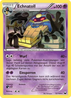 Echnatoll, Karte 52 aus Erforscher der Finsternis
