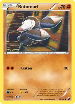 Rotomurf, Karte 55 aus Erforscher der Finsternis