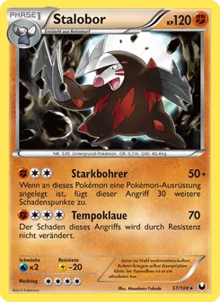 Stalobor, Karte 57 aus Erforscher der Finsternis