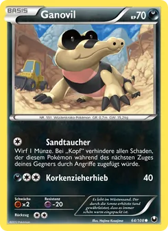 Ganovil, Karte 64 aus Erforscher der Finsternis