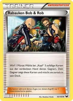 Rabauken Bob & Rob, Karte 95 aus Erforscher der Finsternis