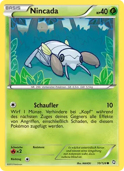 Nincada, Karte 10 aus Hoheit der Drachen