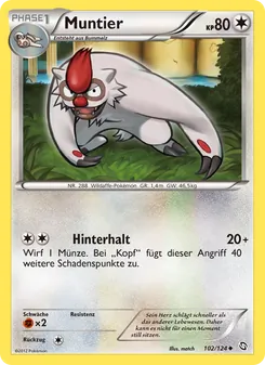 Muntier, Karte 102 aus Hoheit der Drachen