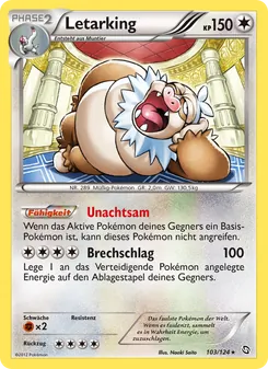 Letarking, Karte 103 aus Hoheit der Drachen