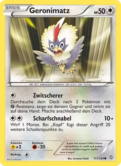 Geronimatz, Karte 111 aus Hoheit der Drachen