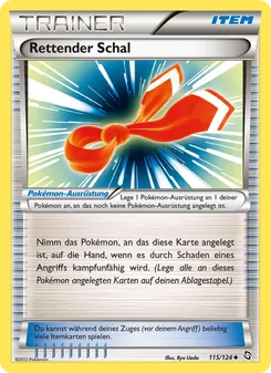 Rettender Schal, Karte 115 aus Hoheit der Drachen
