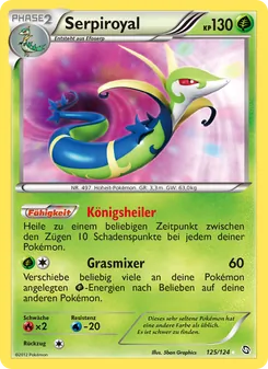 Serpiroyal, Karte 125 aus Hoheit der Drachen