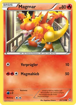 Magmar, Karte 20 aus Hoheit der Drachen