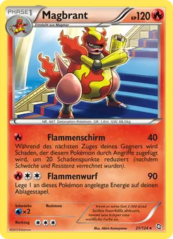 Magbrant, Karte 21 aus Hoheit der Drachen