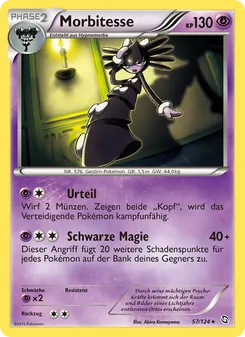 Morbitesse, Karte 57 aus Hoheit der Drachen