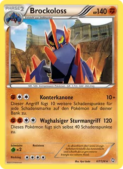 Brockoloss, Karte 67 aus Hoheit der Drachen
