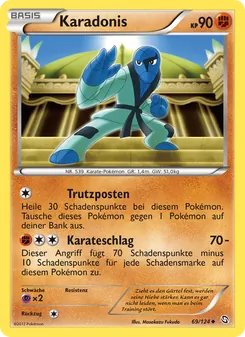 Karadonis, Karte 69 aus Hoheit der Drachen