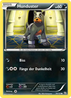 Hunduster, Karte 74 aus Hoheit der Drachen