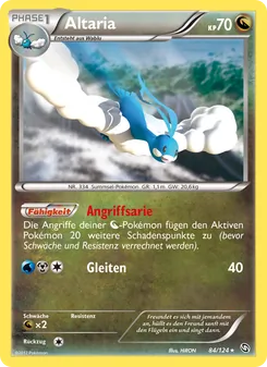 Altaria, Karte 84 aus Hoheit der Drachen