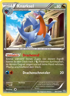 Knarksel, Karte 89 aus Hoheit der Drachen