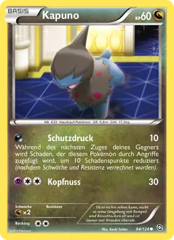 Kapuno, Karte 94 aus Hoheit der Drachen