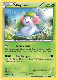 Shaymin, Karte 10 aus Überschrittene Schwellen