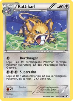 Rattikarl, Karte 105 aus Überschrittene Schwellen