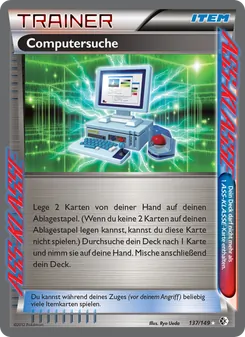Computersuche, Karte 137 aus Überschrittene Schwellen