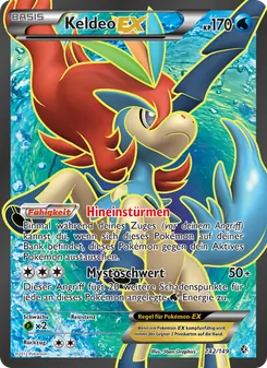 Keldeo-EX, Karte 142 aus Überschrittene Schwellen