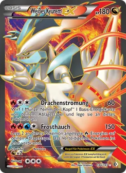 Weißes Kyurem-EX, Karte 146 aus Überschrittene Schwellen