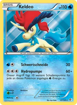 Keldeo, Karte 47 aus Überschrittene Schwellen