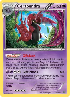 Cerapendra, Karte 74 aus Überschrittene Schwellen
