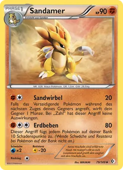 Sandamer, Karte 79 aus Überschrittene Schwellen