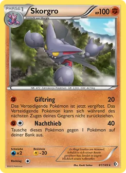Skorgro, Karte 81 aus Überschrittene Schwellen