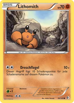 Lithomith, Karte 84 aus Überschrittene Schwellen
