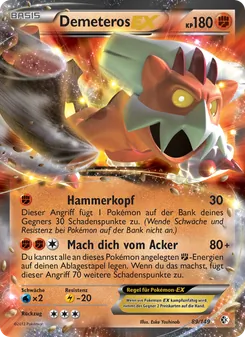 Demeteros-EX, Karte 89 aus Überschrittene Schwellen