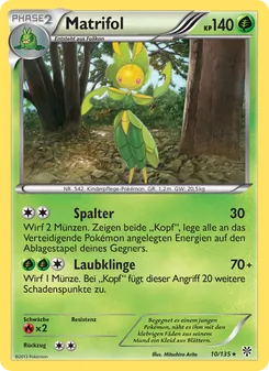 Matrifol, Karte 10 aus Plasma-Sturm