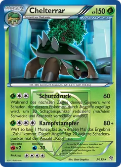 Chelterrar, Karte 3 aus Plasma-Sturm