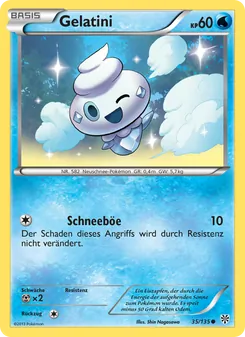 Gelatini, Karte 35 aus Plasma-Sturm