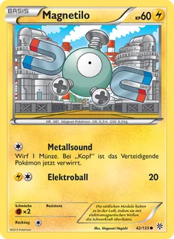 Magnetilo, Karte 42 aus Plasma-Sturm