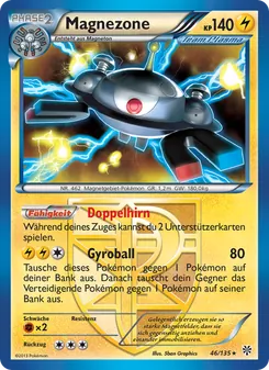 Magnezone, Karte 46 aus Plasma-Sturm