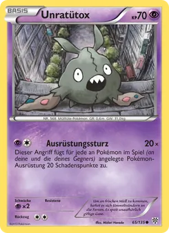 Unratütox, Karte 65 aus Plasma-Sturm