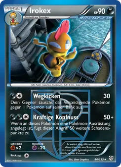 Irokex, Karte 86 aus Plasma-Sturm