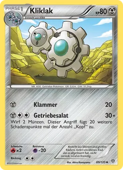 Kliklak, Karte 89 aus Plasma-Sturm