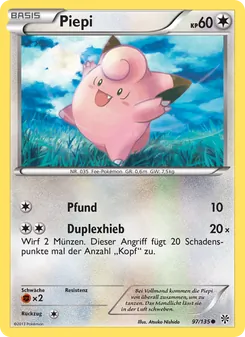 Piepi, Karte 97 aus Plasma-Sturm