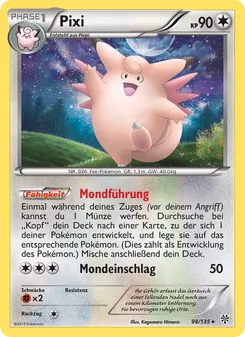 Pixi, Karte 98 aus Plasma-Sturm