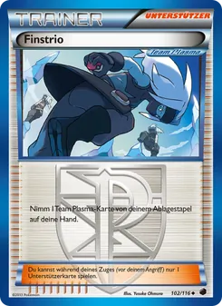 Finstrio, Karte 102 aus Plasma-Frost