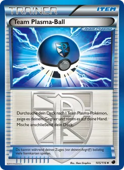 Team-Plasma-Ball, Karte 105 aus Plasma-Frost