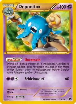 Deponitox, Karte 119 aus Plasma-Frost